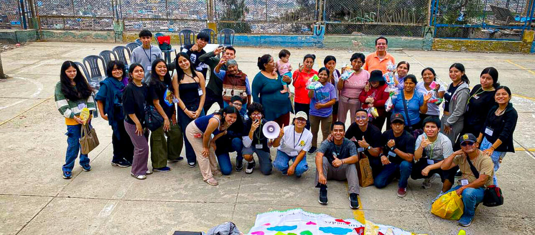 Grupo de Confirmación 2026  realizó Voluntariado en zonas del  Cerro El Independiente en el Agustino